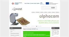 Desktop Screenshot of nexnet.cz
